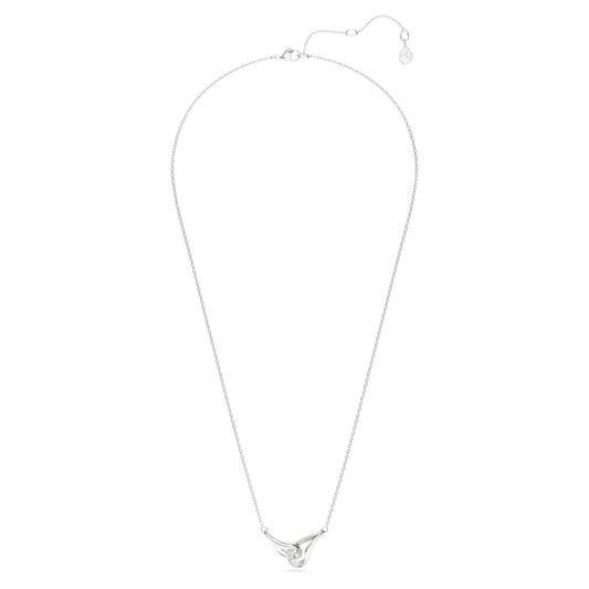 Sterling Silver Classica Interlocking Swarovski Pendant