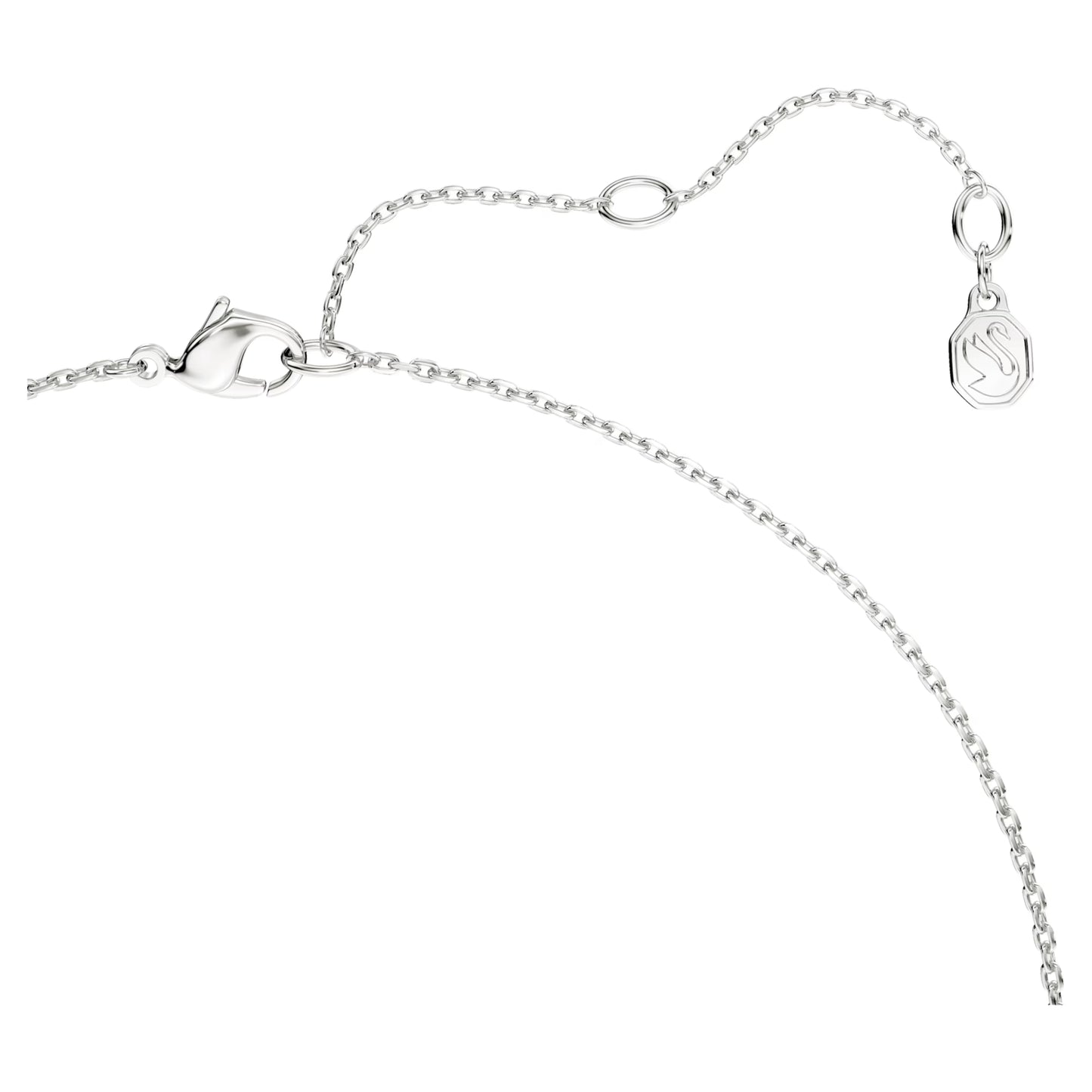 Sterling Silver Classica Interlocking Swarovski Pendant