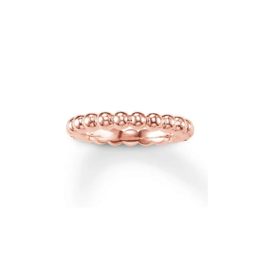 Thomas Sabo  Rose Gold Plated Bobble Ring