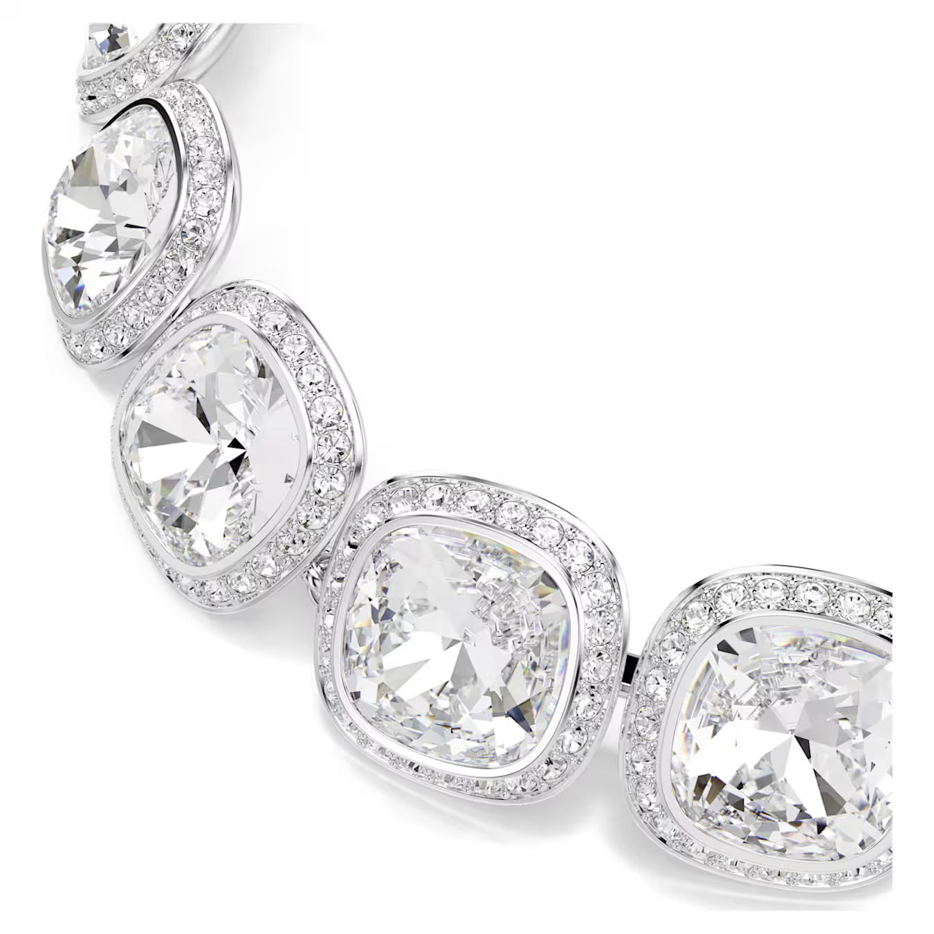 Una Angelic Cushion Cut Swarovski Bracelet