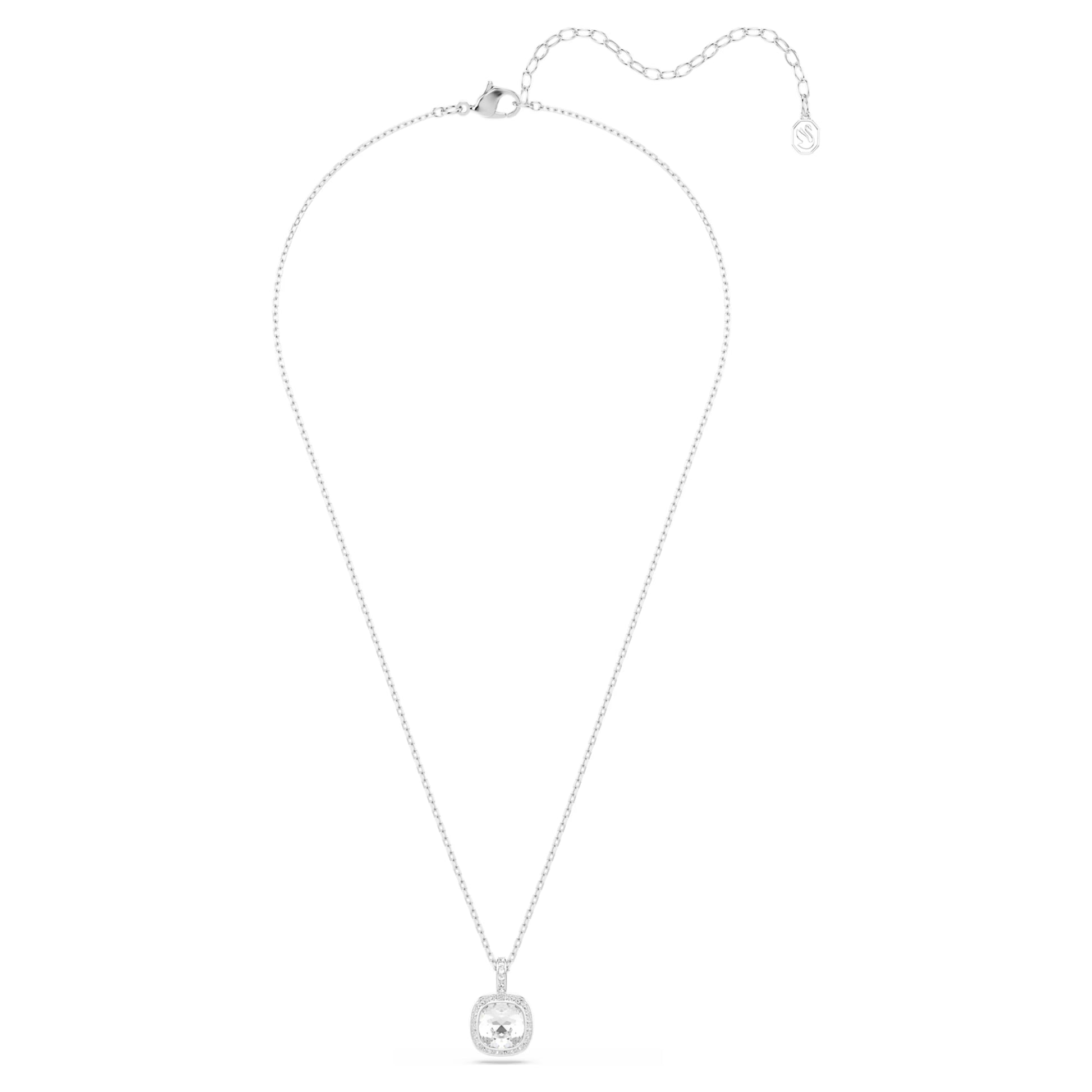 Una Angelic Cushion Cut Swarovski Pendant