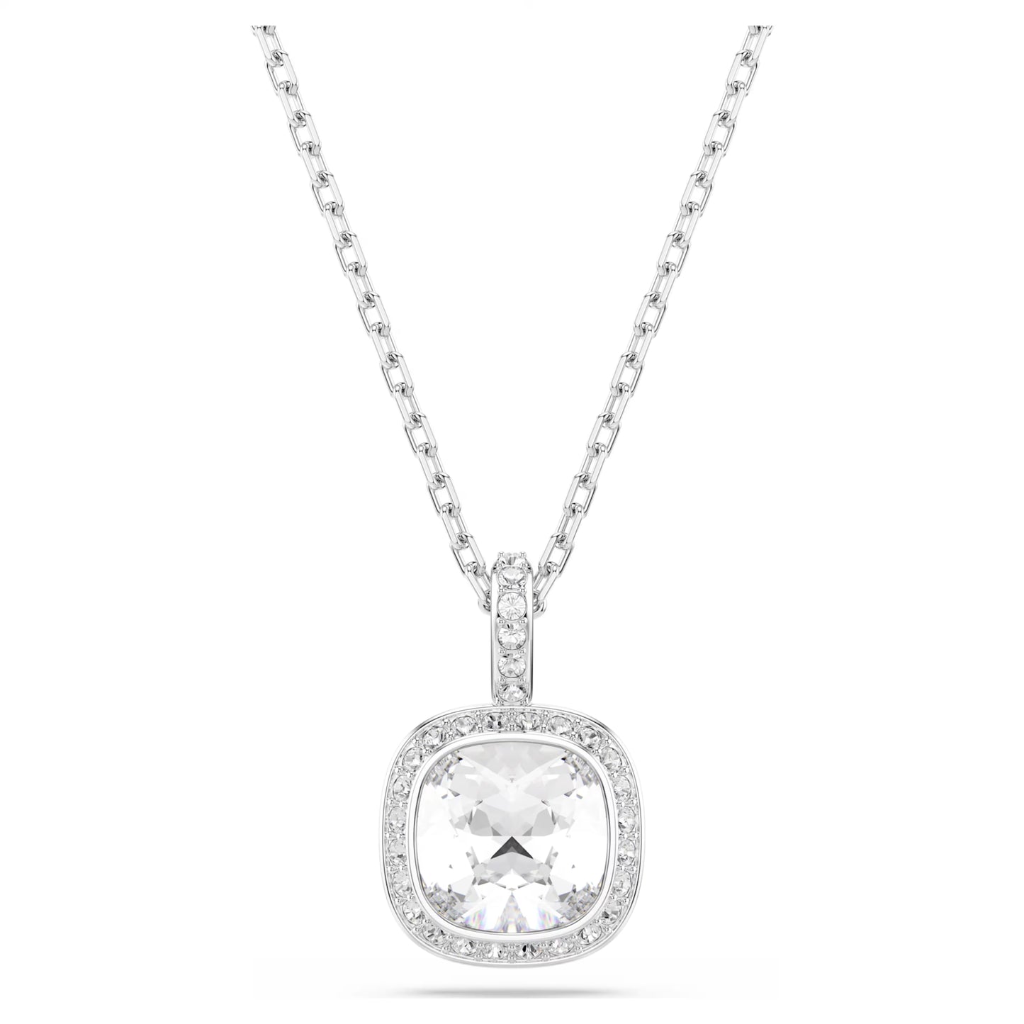 Una Angelic Cushion Cut Swarovski Pendant
