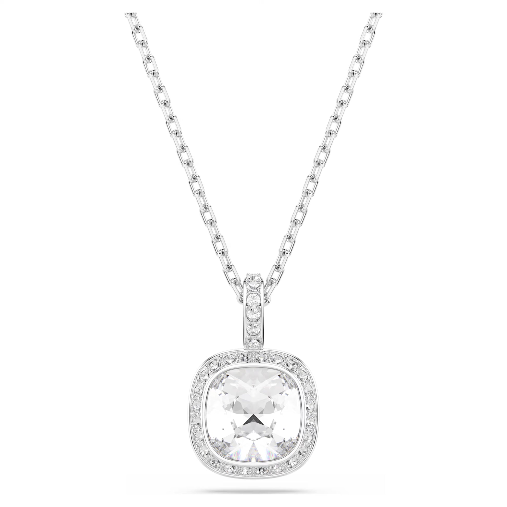 Una Angelic Cushion Cut Swarovski Pendant