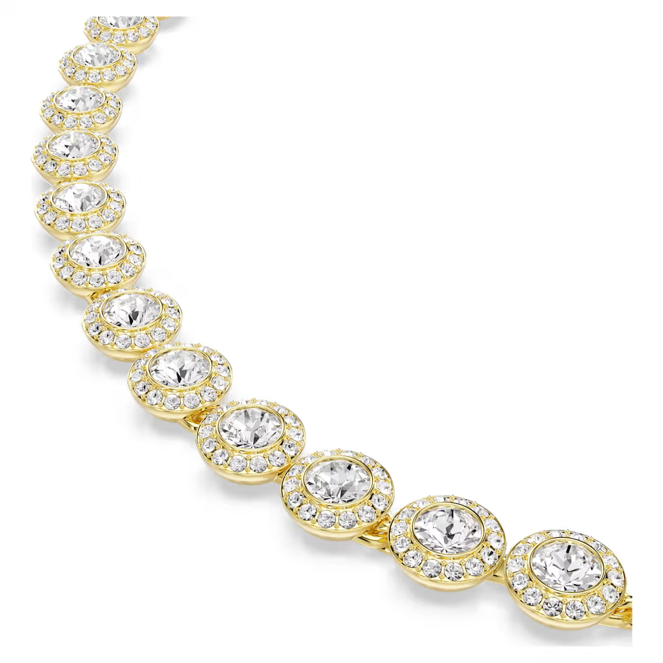 UNA GOLD ANGELIC SWAROVSKI SET