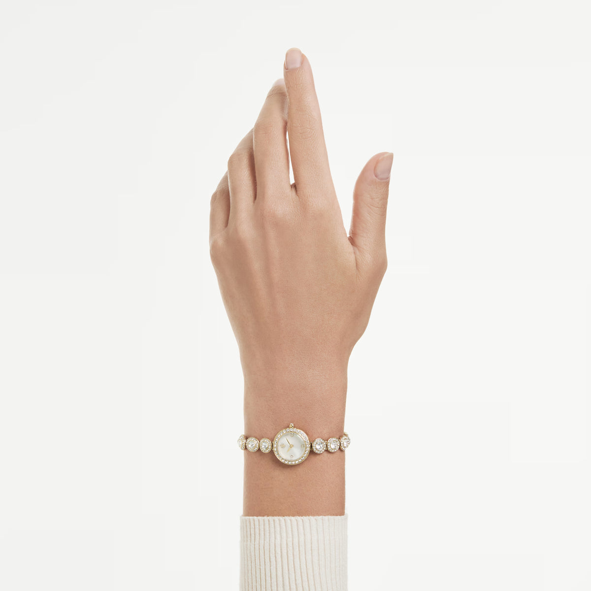Gold Una Angelic Swarovski Watch