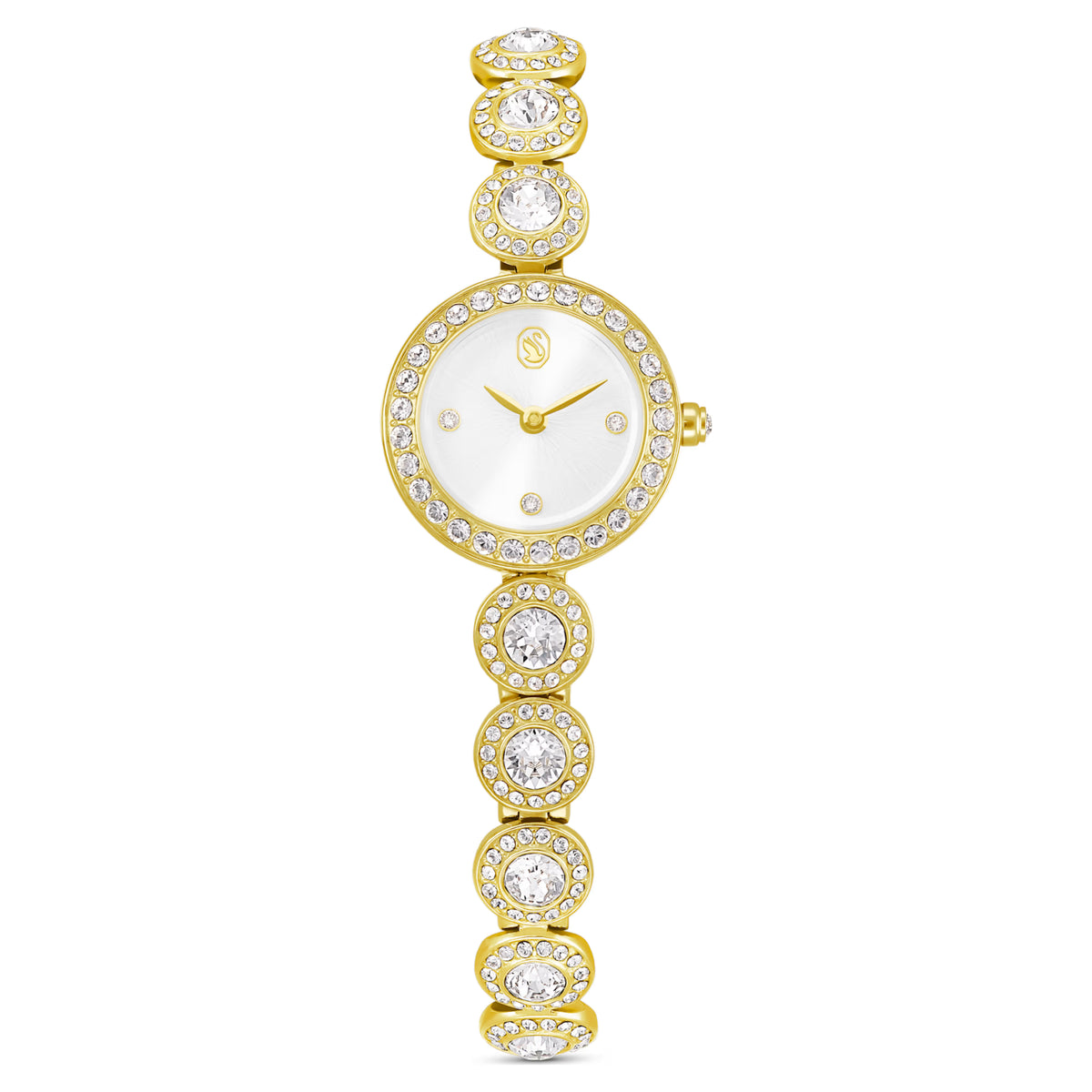 Gold Una Angelic Swarovski Watch