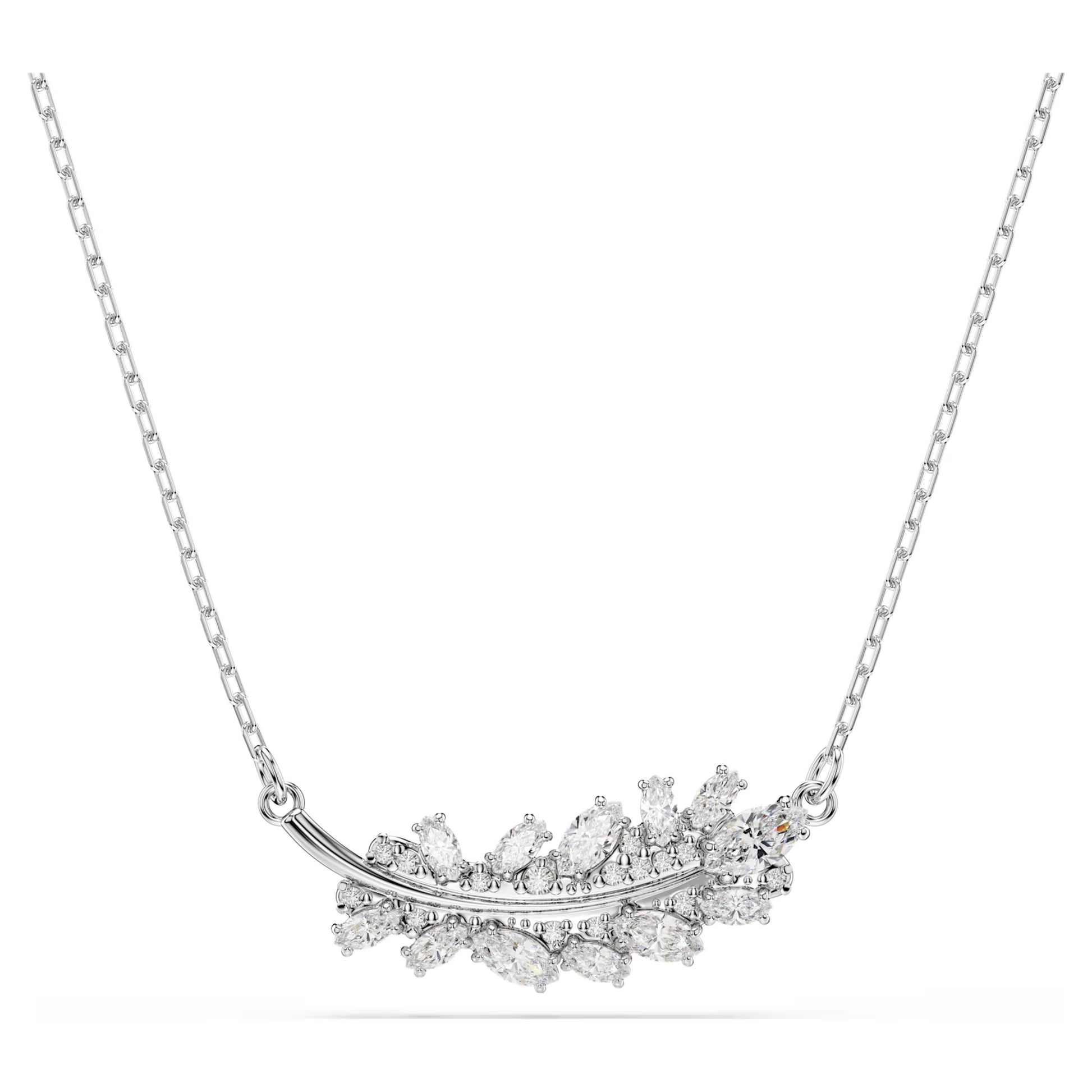 Vienna Mixed Cuts Feather Swarovski Pendant