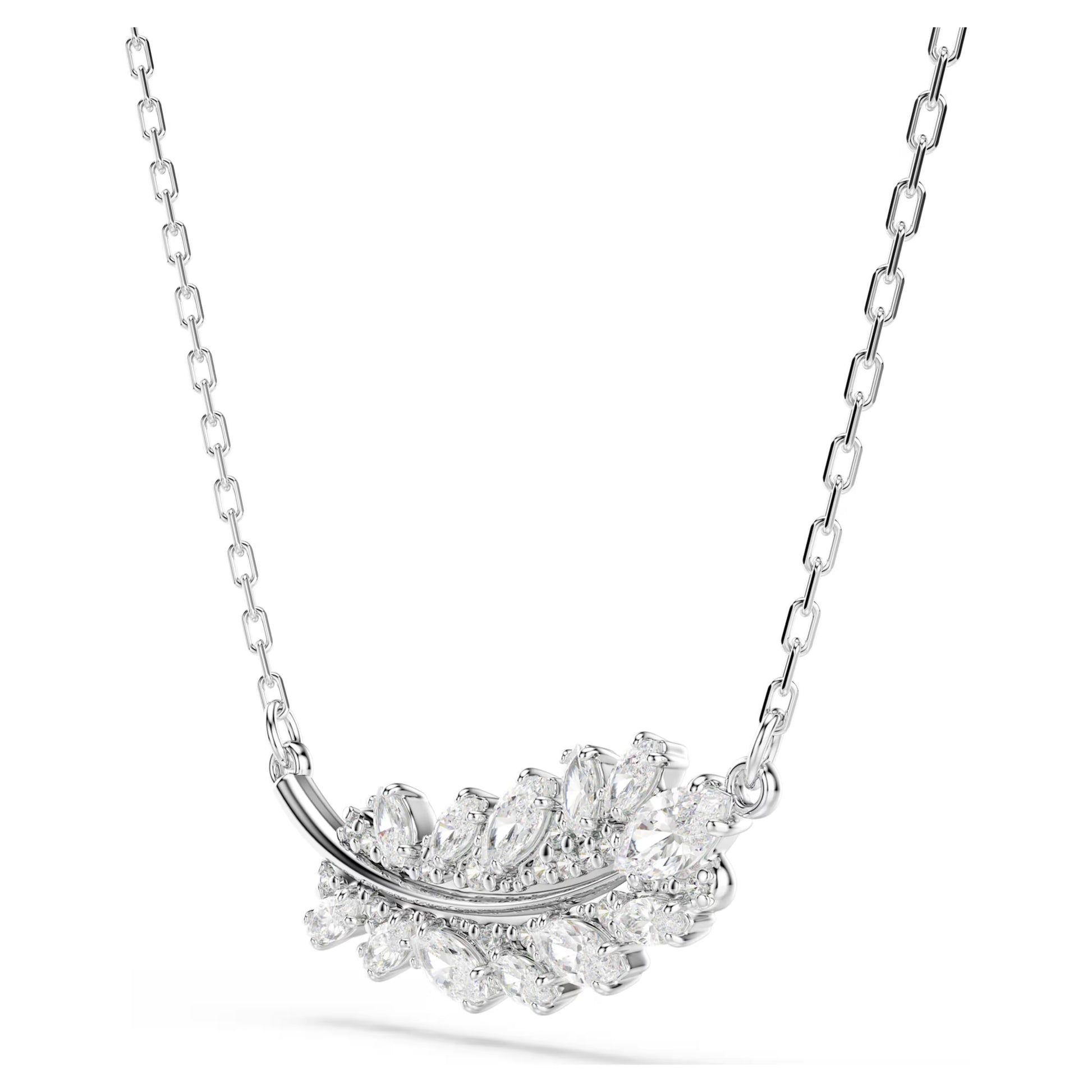 Vienna Mixed Cuts Feather Swarovski Pendant