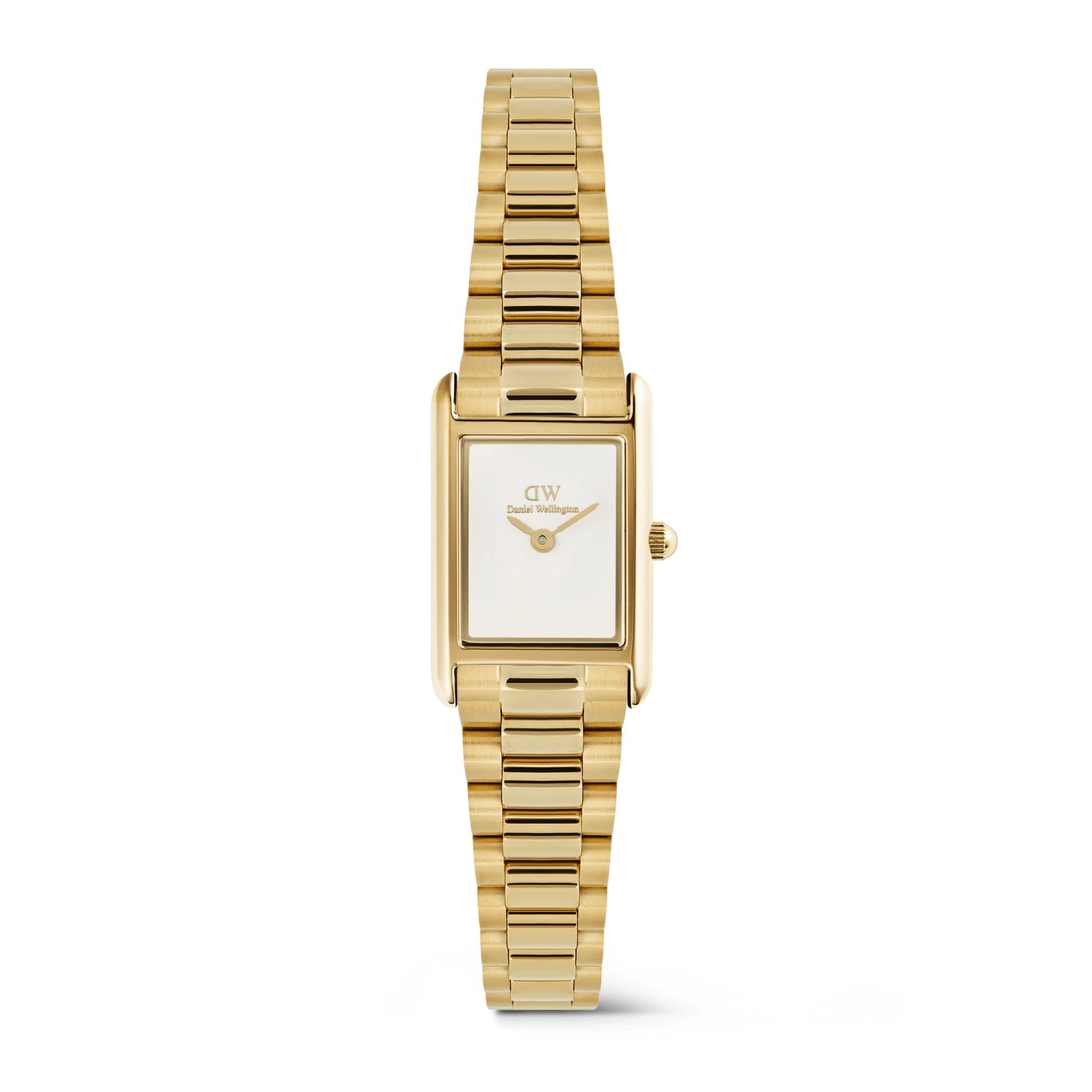 DW BOUND MINI LADIES GOLD STAINLESS STEEL WATCH