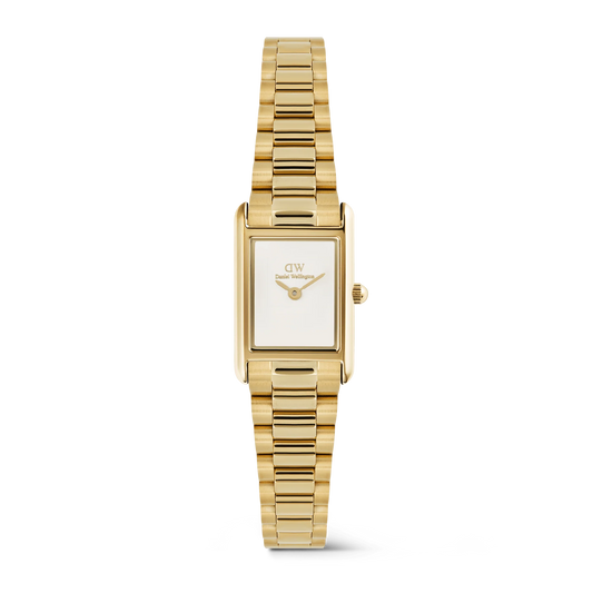 DW BOUND MINI LADIES GOLD STAINLESS STEEL WATCH